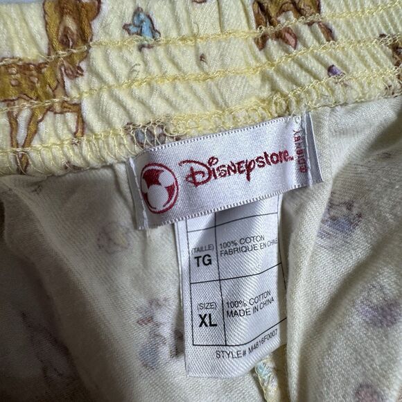 New With Tags Disney Store Bambi 2 piece pajama set Women’s Size  XL VTG - Picture 7 of 14